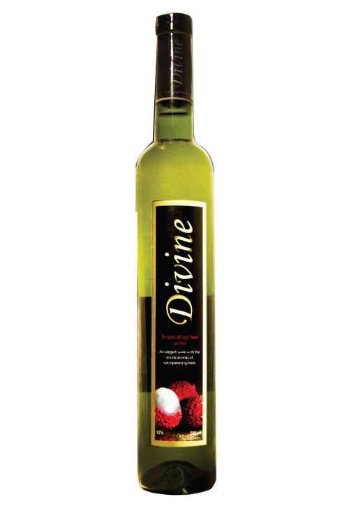 Divine Tropical Lychee Wine, 500 ml
