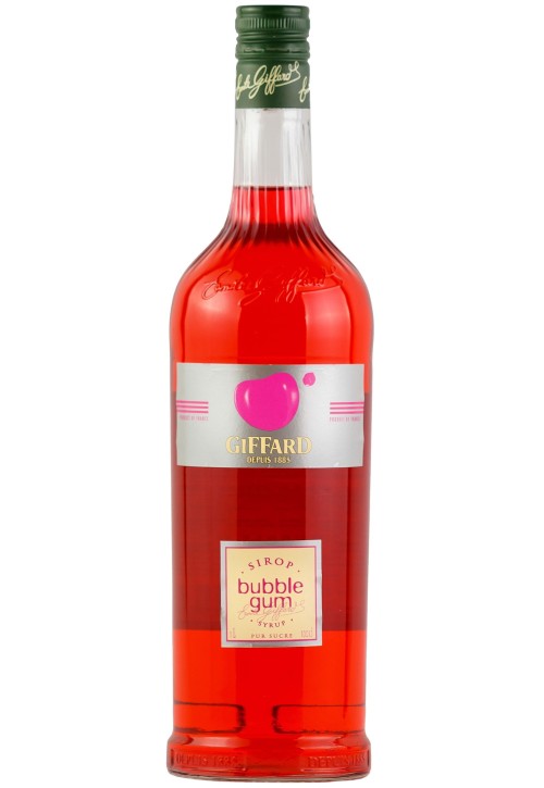 Giffard Bubble Gum Syrup, 1000 ml