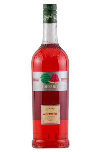 Giffard Watermelon Syrup, 1000 ml