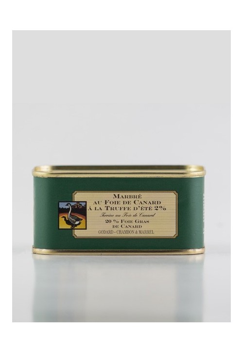 Marbré au foie de canard à la truffe d’ été 2%
