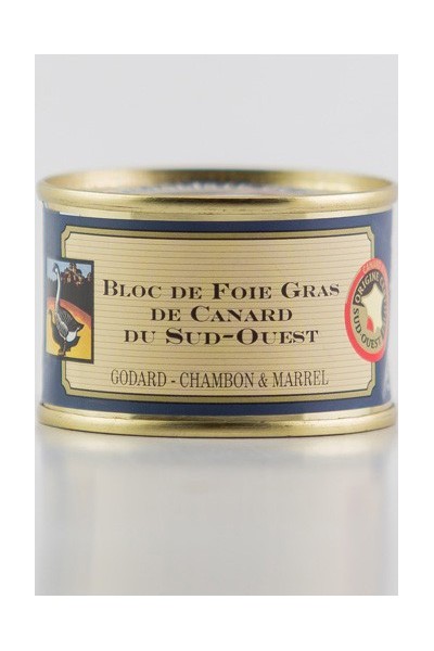Bloc de foie gras de canard du Sud-Ouest