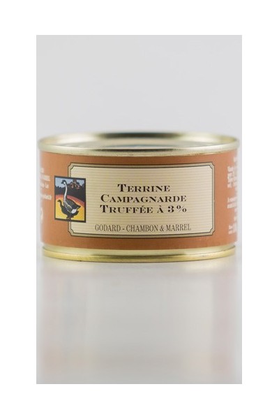 Terrine campagnarde à la truffe d’été, 3%