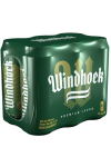 Windhoek Lager Can Pack of 6, 4% vol., 330 ml