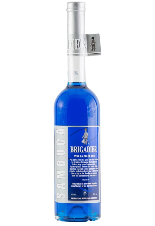 Brigadier Sambuca Blue, 39% vol., 700 ml
