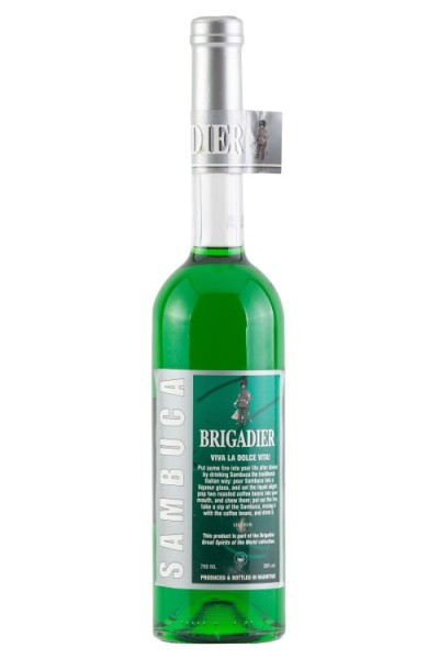 Brigadier Sambuca Green, 39% vol., 700 ml