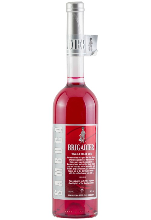 Brigadier Sambuca Red, 39% vol., 700 ml