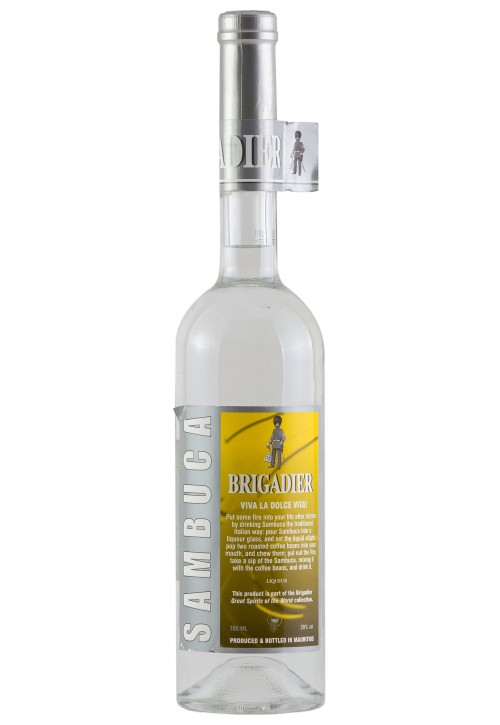 Brigadier Sambuca White, 39% vol., 700 ml