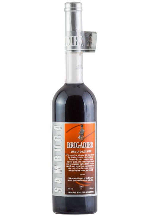 Brigadier Sambuca Black, 39% vol., 700 ml