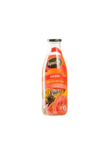 SqueeZit Pink Guava Fruit Juice, 1000 ml