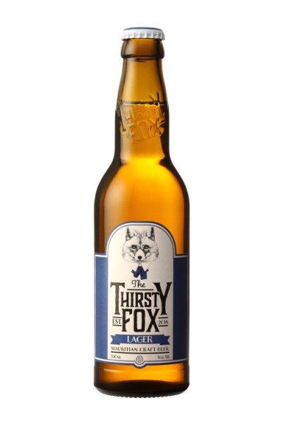 The Thirsty Fox Lager, 4%., 330 ml