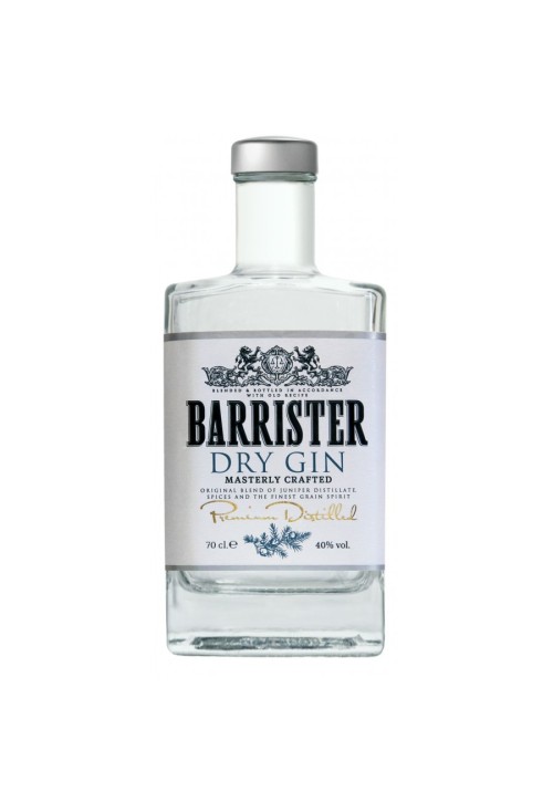 Barrister Dry Gin, 40% vol., 700ml
