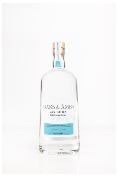 Oaks Ames Pure Single Rhum White, 43% vol., 700ml