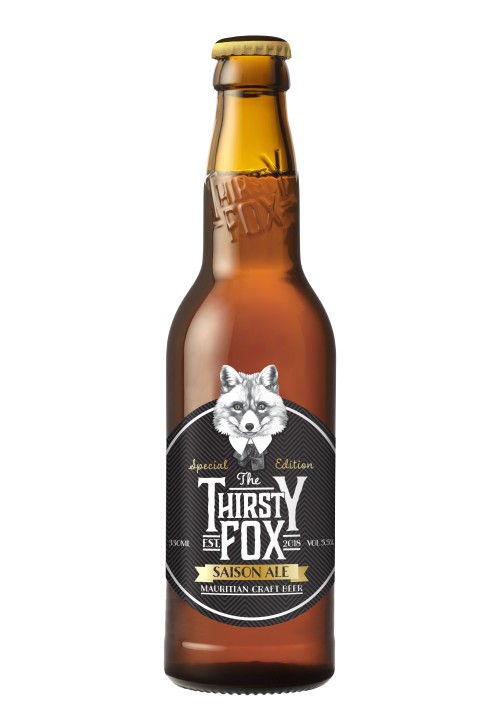 The Thirsty Fox Saison Ale, 5.5%., 330 ml