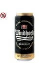 Windhoek Draught can Pack of 6, 4%, 500ml