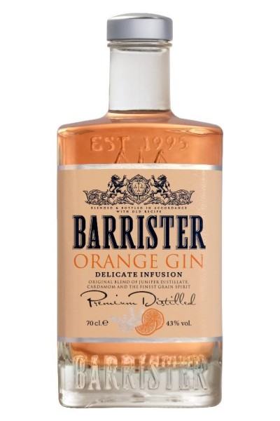 Barrister Orange Gin, 43% vol., 700ml