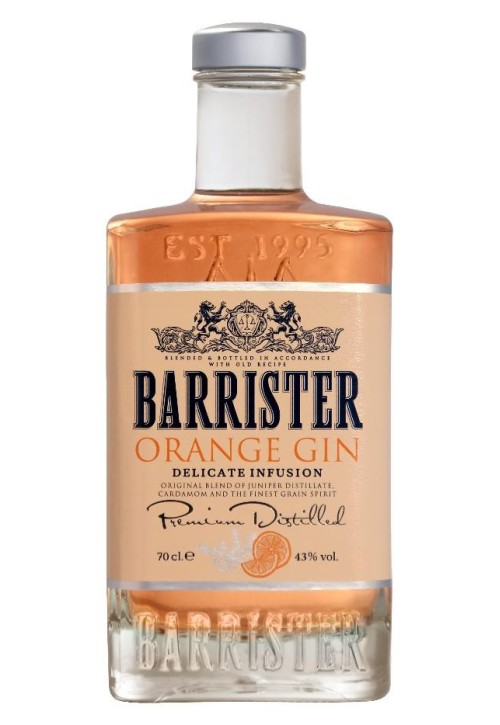 Barrister Orange Gin, 43% vol., 700ml