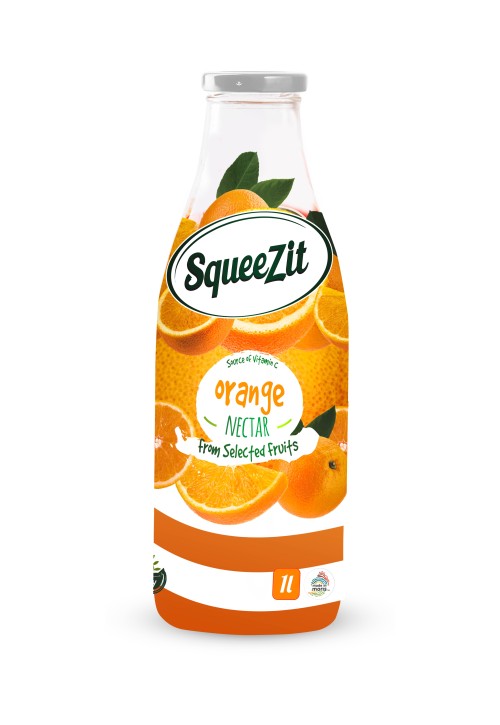 SqueeZit Orange Nectar, 1000 ml
