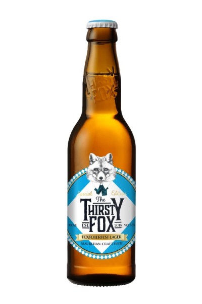 The Thirsty Fox Foxtoberfest Lager, 5.5%., 330 ml