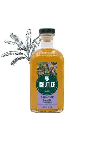 Rhum Arrange Banane Flambee 40% 500 Ml