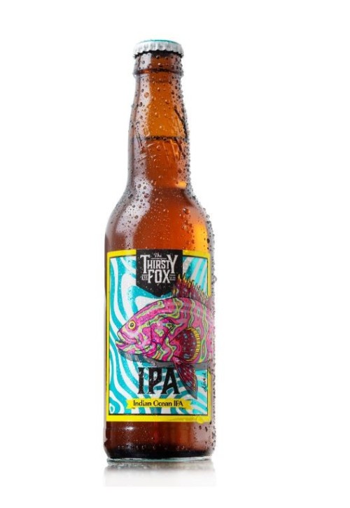 The Thirsty Fox Indian Ocean IPA, 4.8%., 330 ml