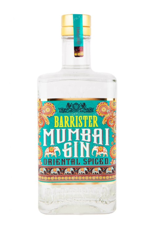Barrister Mumbai Gin, 40% vol., 700ml
