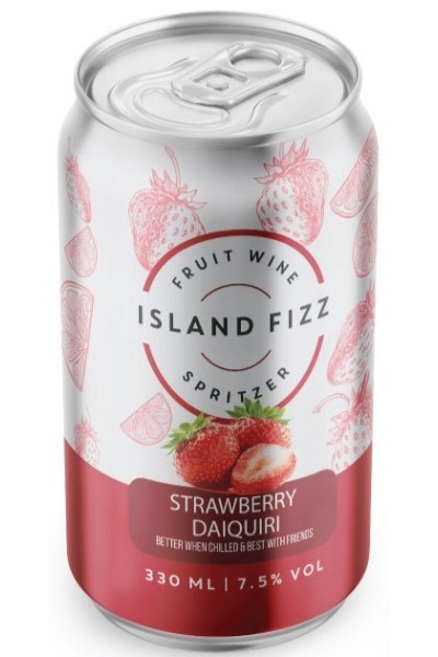 Island Fizz Strawberry Daiquiri Can