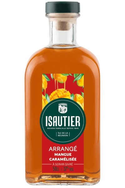 Rhum Arrange Mangue Caramel 37% 500 Ml