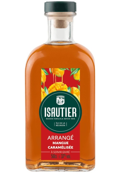 Rhum Arrange Mangue Caramel 37% 500 Ml