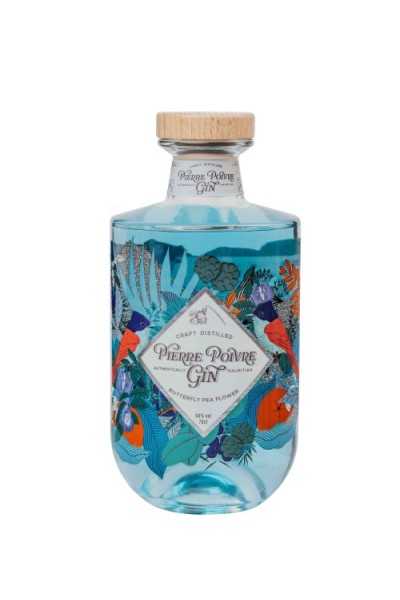 Pierre Poivre, Butterfly Pea Flower Gin, 40%, 750 ml