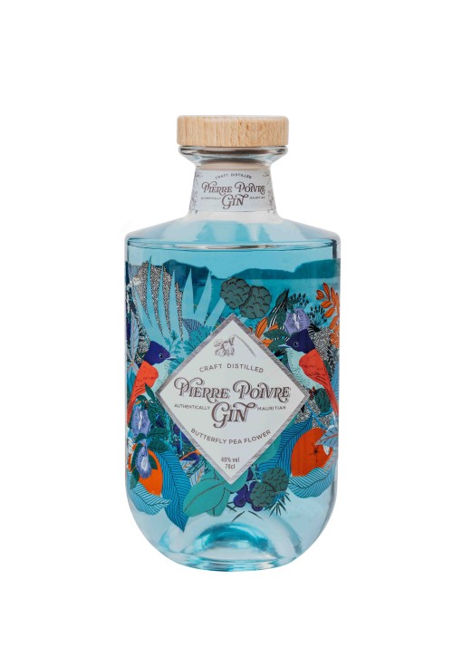 Pierre Poivre, Butterfly Pea Flower Gin, 40%, 750 ml