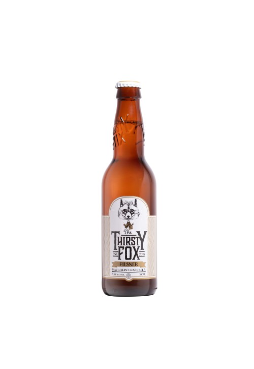 The Thirsty Fox Pilsner, 4.8%., 330 ml